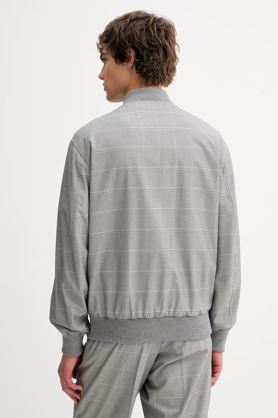 Odzież Iceberg kurtka bomber O010.5239 szary