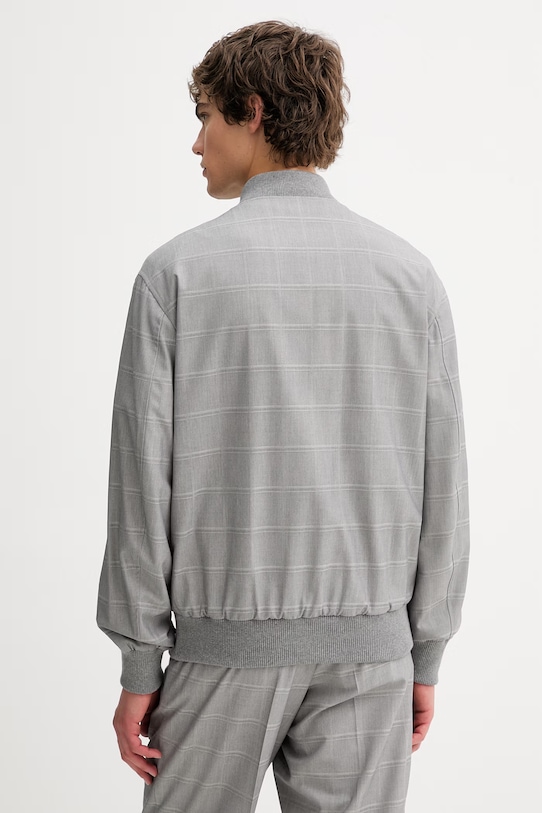 Odzież Iceberg kurtka bomber O010.5239 szary