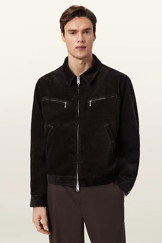 Bunda AllSaints KOREY M003OE hnedá