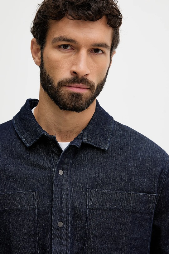 Lindbergh koszula jeansowa granatowy 30.306043