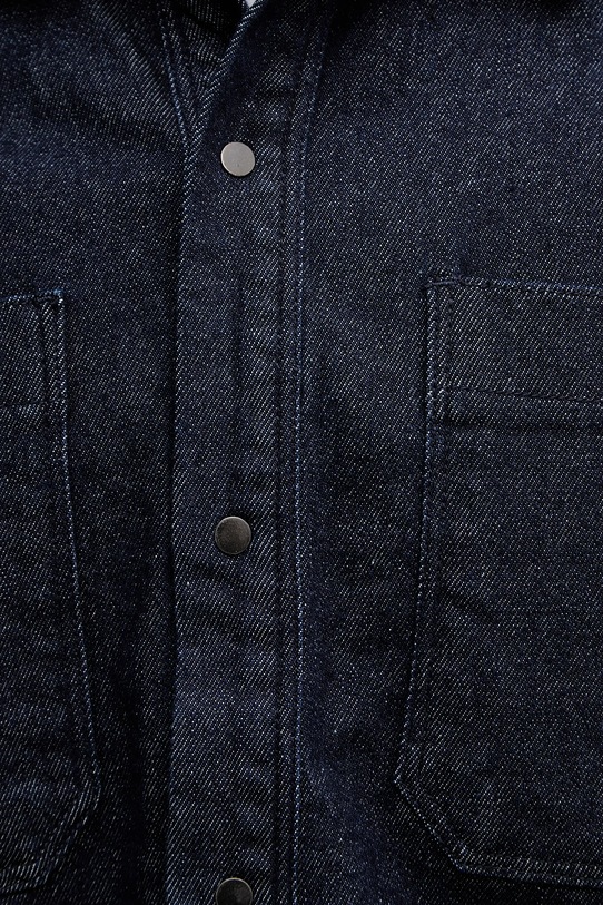Lindbergh koszula jeansowa 30.306043 granatowy