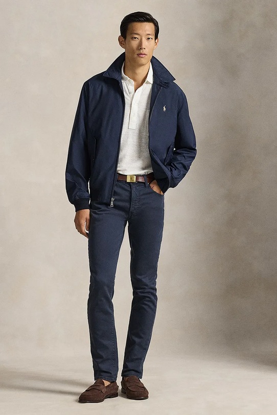 Odzież Polo Ralph Lauren kurtka 710970434 granatowy