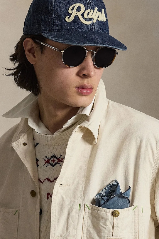 Polo Ralph Lauren kurtka bawełniana beżowy 710A13003