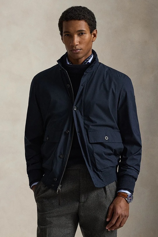 Polo Ralph Lauren krótka kurtka męska granatowy 710P02680