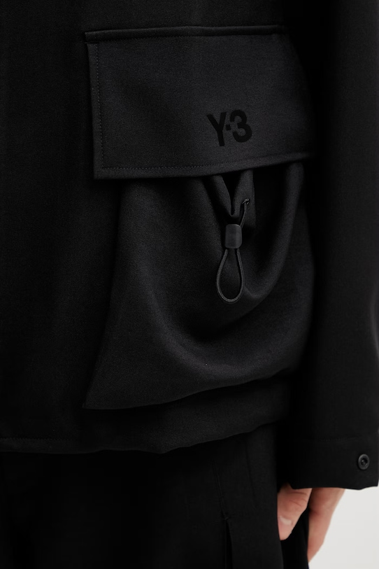 Y-3 bluza UNI SU BLOUSON czarny KS7648