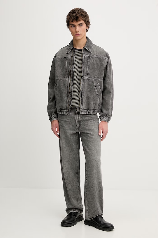 Levi's kurtka jeansowa JAANAI JACKET 005AK szary SS26