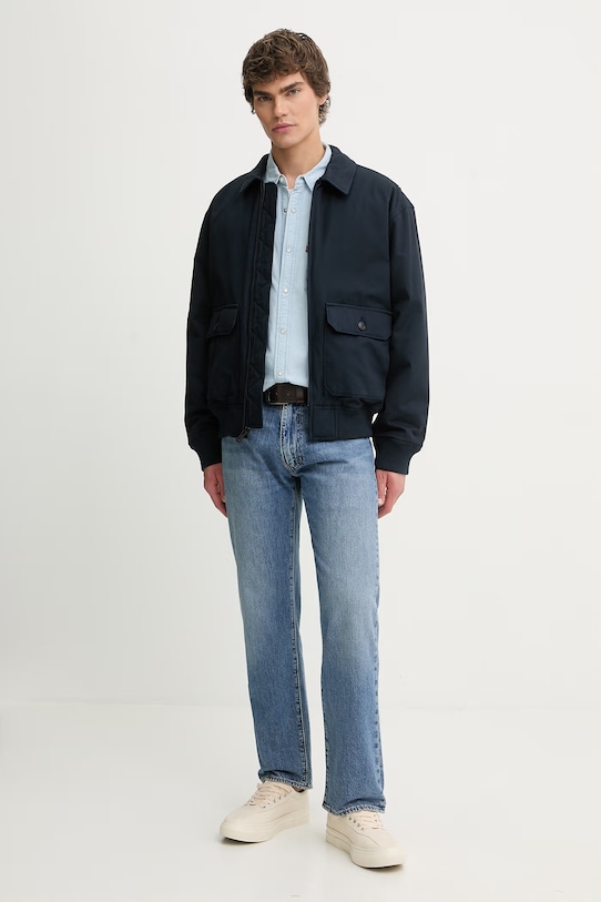 Levi's kurtka jeansowa CORTLAND JACKET 005AM granatowy SS26