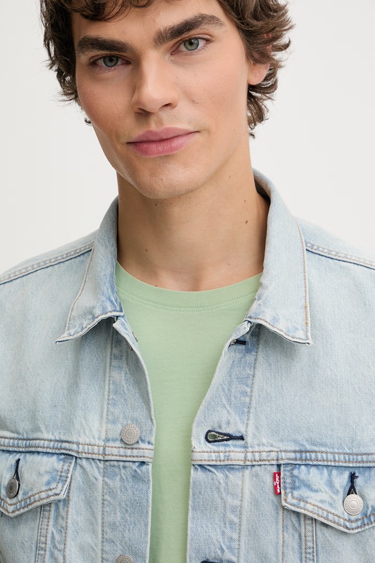 Levi's kurtka jeansowa THE JACKET niebieski 72334.0775