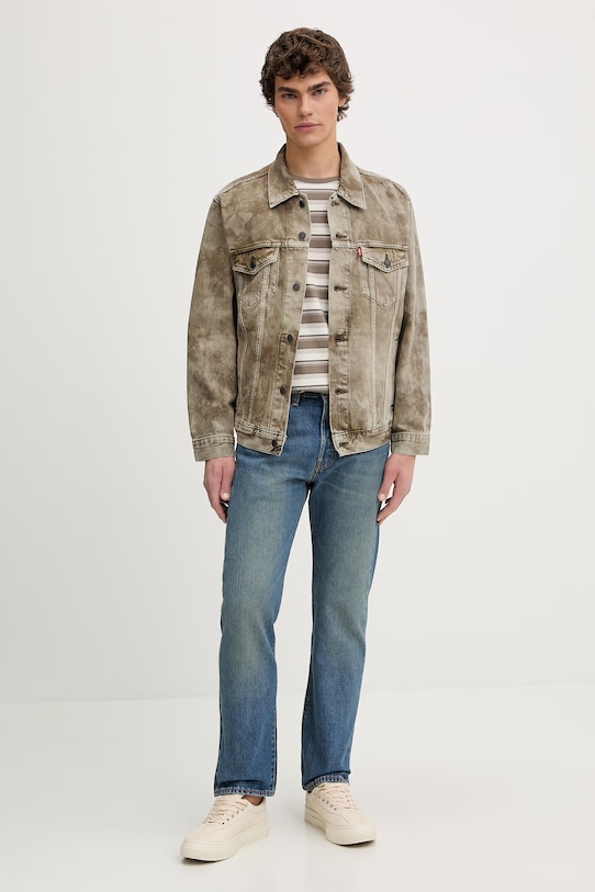 Levi's kurtka jeansowa RELAXED FIT A5782.0084 zielony SS26