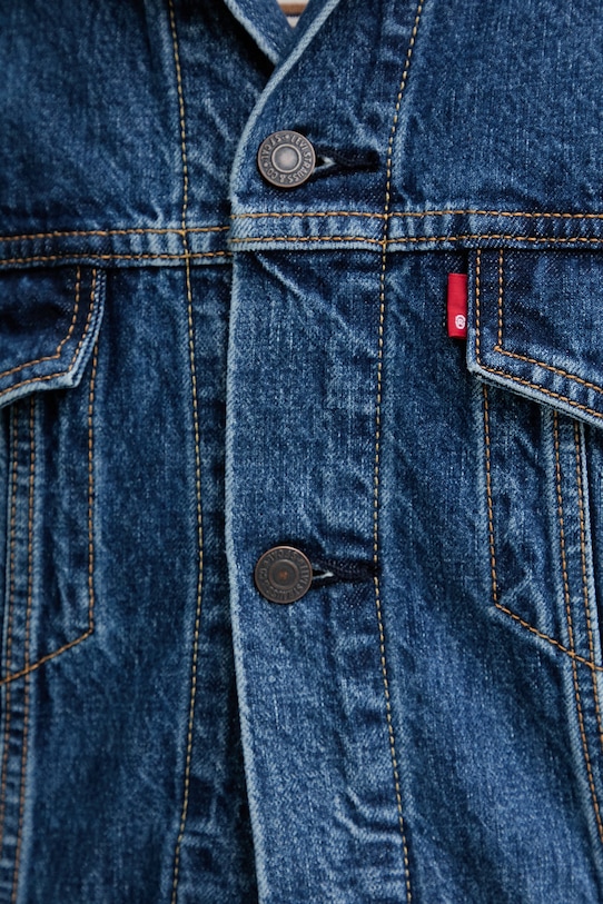 Levi's kurtka jeansowa RELAXED FIT A5782.0104 niebieski