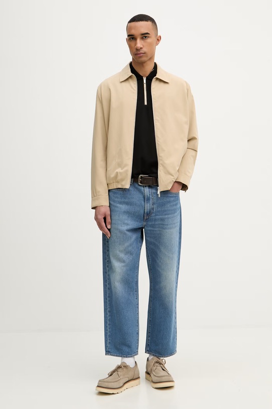 Karl Lagerfeld kurtka przejściowa męska 562006.505062 beżowy SS26