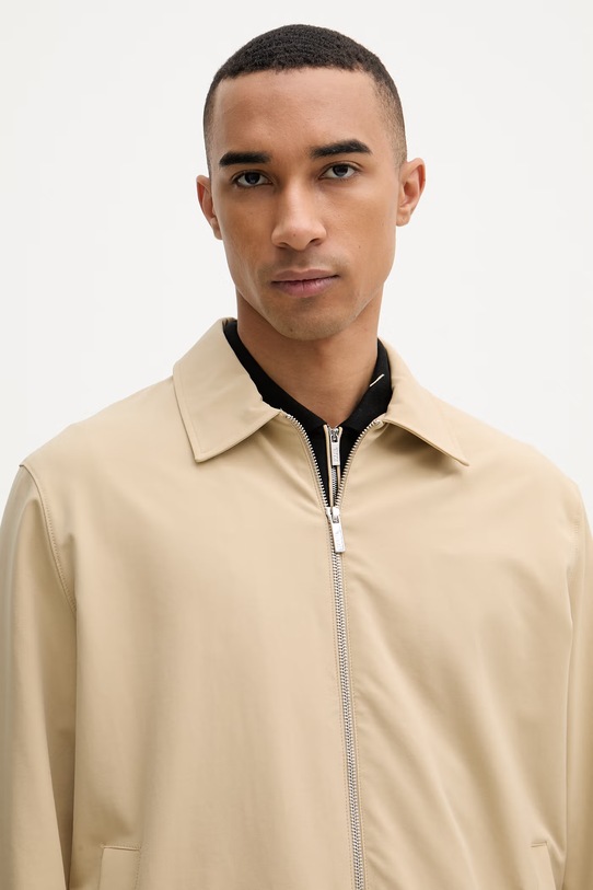 Karl Lagerfeld kurtka przejściowa męska beżowy 562006.505062