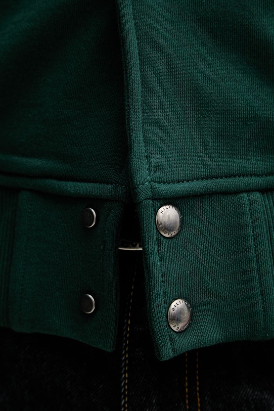 Tommy Hilfiger bomberka męska bawełniana MW0MW42470 zielony