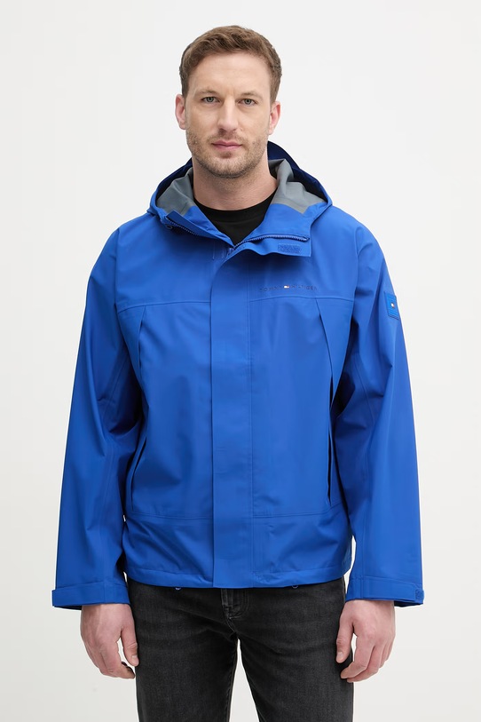 Tommy Hilfiger prijelazna jakna za muškarce plava MW0MW42501