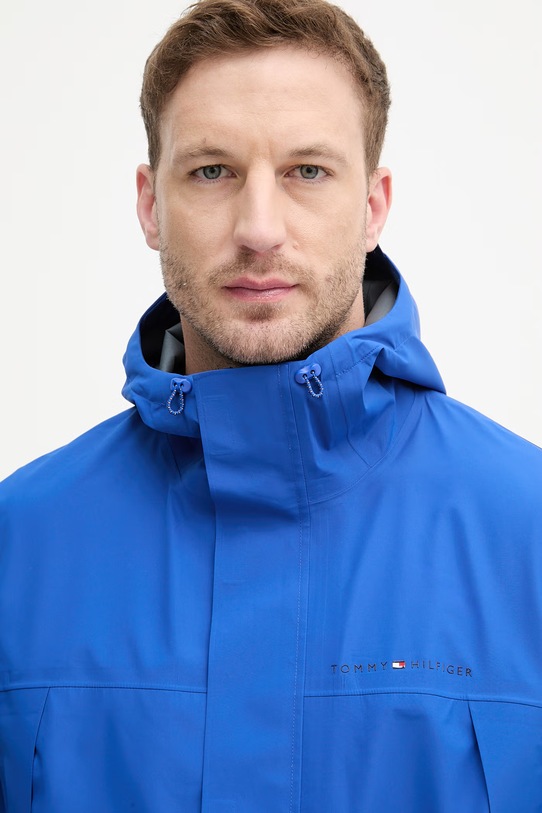 Tommy Hilfiger prijelazna jakna za muškarce plava MW0MW42501