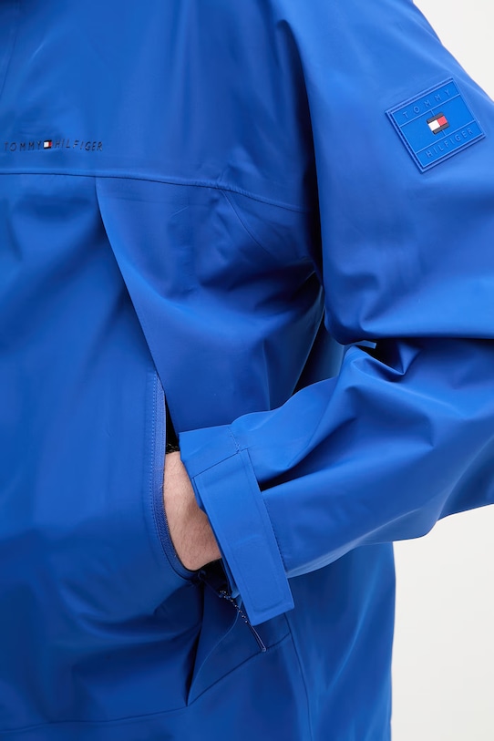 Tommy Hilfiger prechodná bunda pánska MW0MW42501 modrá