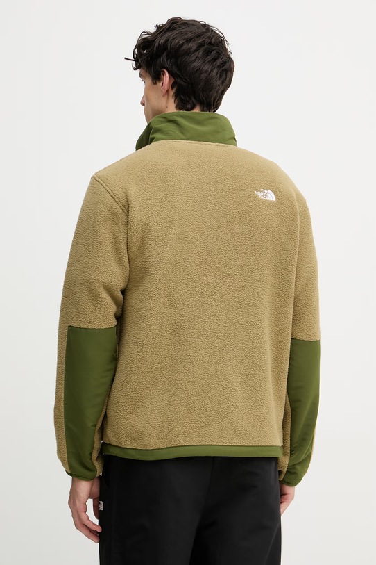 Odzież The North Face Yumiori Off Peak bluza polarowa męska NF0A8FKNMO91 zielony