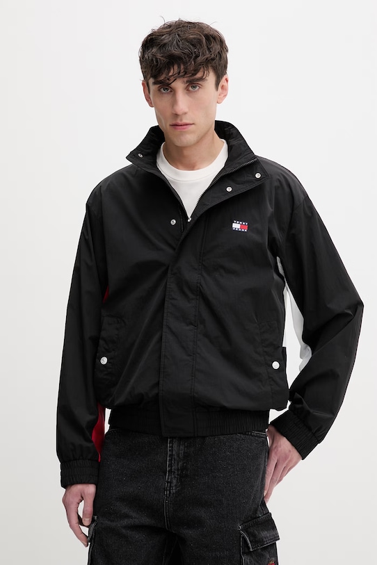 Odzież Tommy Jeans kurtka przejściowa damska DM0DM22738 czarny