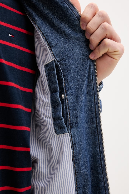 Tommy Jeans kurtka przejściowa męska jeansowa DM0DM22846