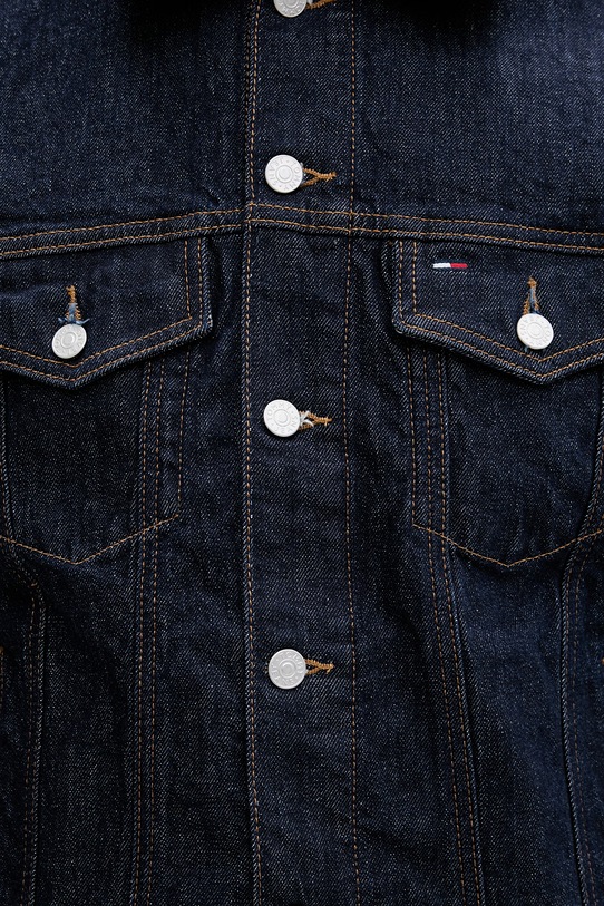 Tommy Jeans kurtka jeansowa męska jeansowa DM0DM22984 granatowy