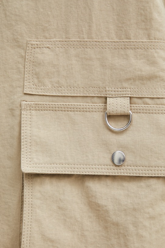 Maison Kitsuné kurtka męska beżowy QM02102WW9082