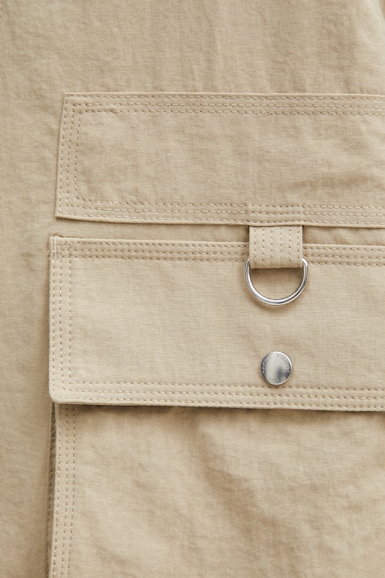 Maison Kitsuné kurtka męska beżowy QM02102WW9082