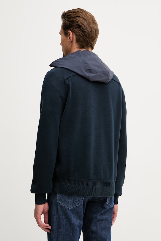 Odzież Aeronautica Militare kardigan męski AM1387UL00933 granatowy