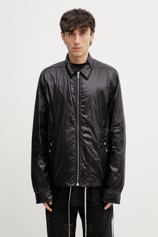 Rick Owens DRKSHDW kurtka męska czarny DU01F4783.NPS