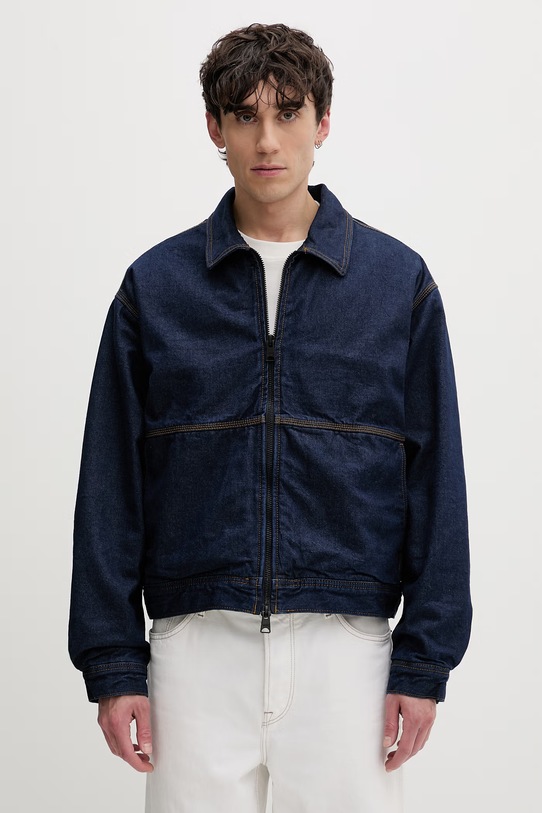 Vans kurtka jeansowa męska Premium LX Denim Station granatowy VN000T6EDIN1