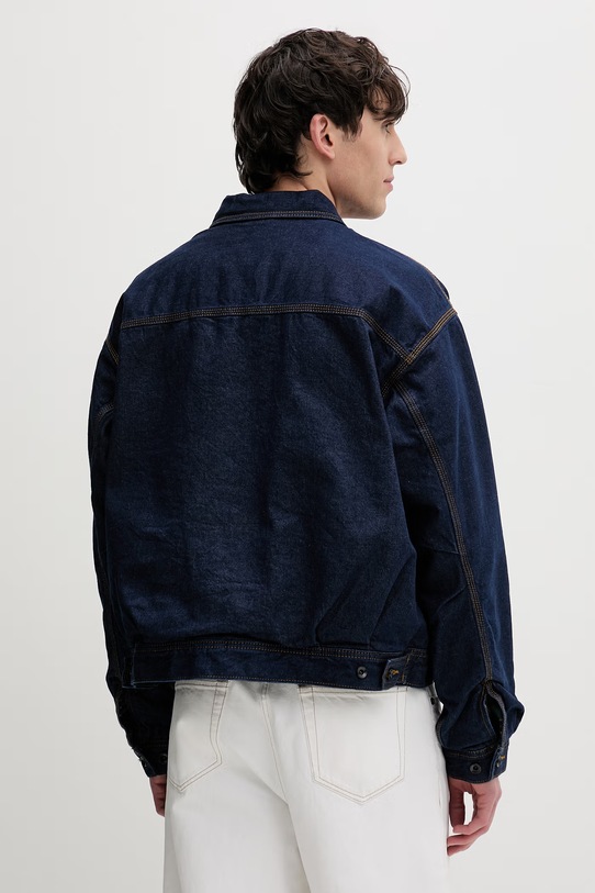 Odzież Vans kurtka jeansowa męska Premium LX Denim Station VN000T6EDIN1 granatowy