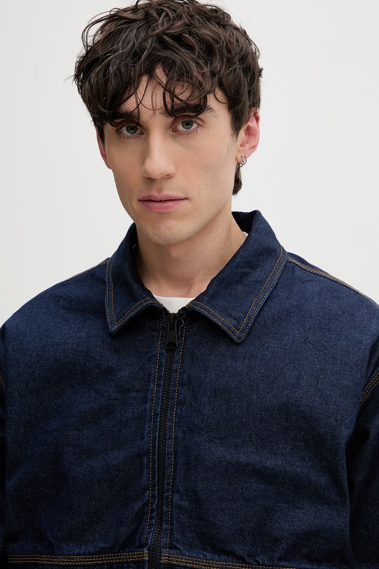 Vans kurtka jeansowa męska Premium LX Denim Station granatowy VN000T6EDIN1