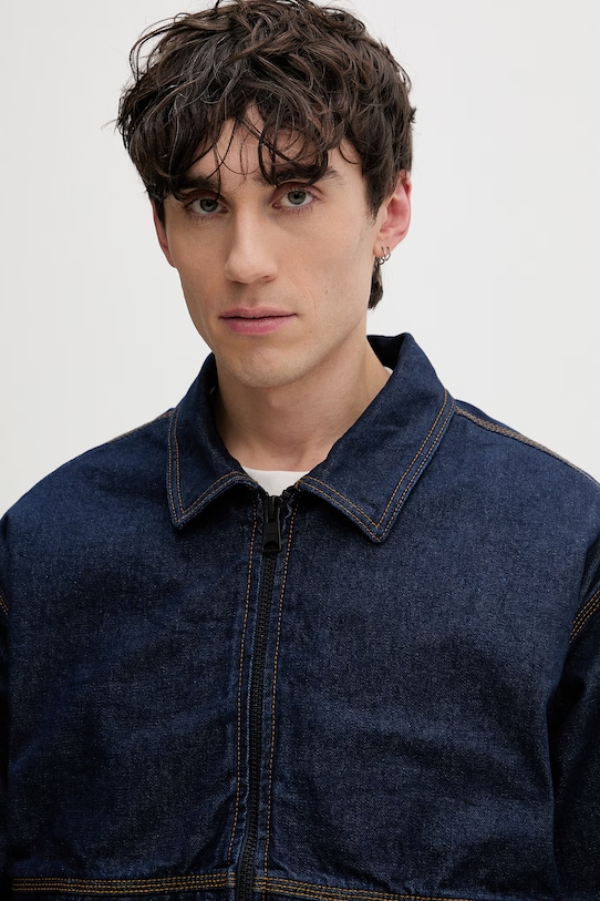 Vans kurtka jeansowa męska Premium LX Denim Station granatowy VN000T6EDIN1