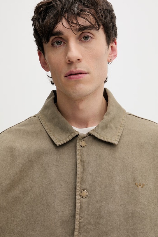 Vans kurtka przejściowa męska jeansowa Premium LX Denim Torrey Coaches zielony VN000T7KEMF1