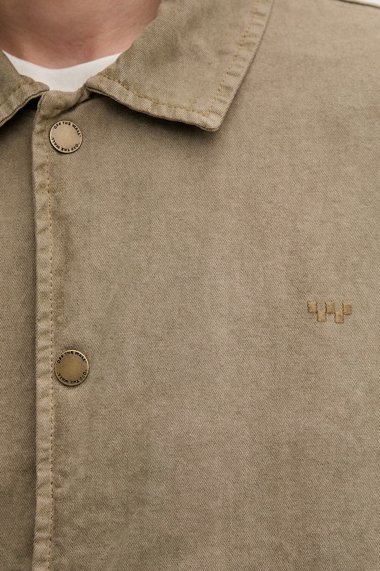 Vans kurtka przejściowa męska jeansowa Premium LX Denim Torrey Coaches VN000T7KEMF1 zielony