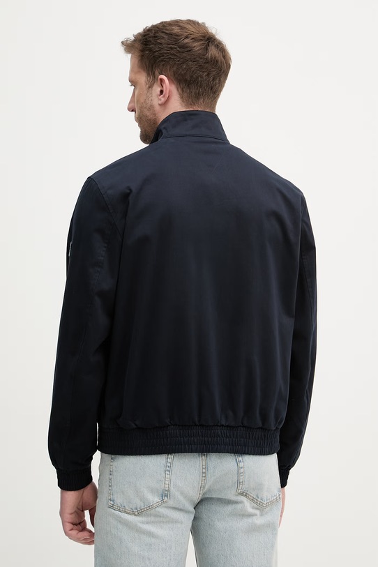 Odjeća Tommy Hilfiger prijelazna jakna za muškarce MW0MW42507 mornarsko plava