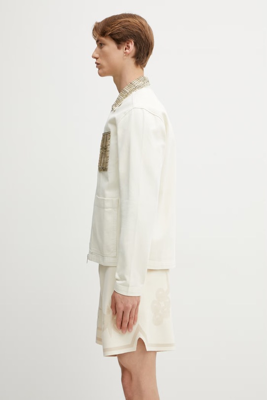 Filling Pieces Panier kurtka bawełniana męska 412660500332.214 beżowy SS26