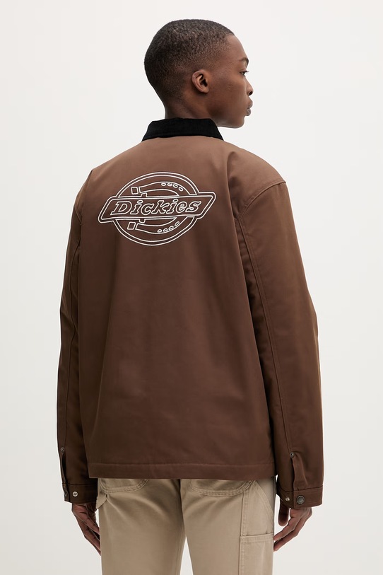 Odzież Dickies kurtka przejściowa męska DK0A88550TB1 brązowy