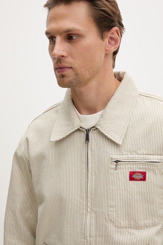 Dickies преходно яке мъжко от памук бежов DK0A88K1L441
