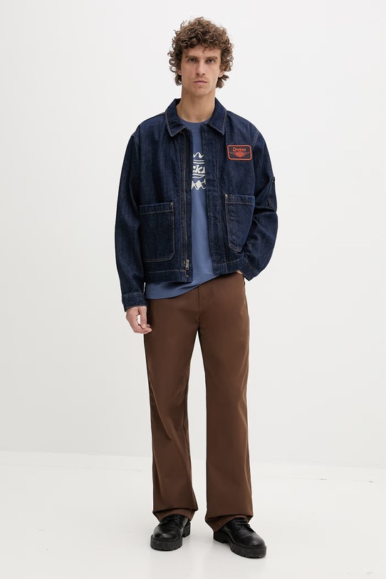 Dickies prijelazna traper jakna za muškarce DK0A881RRNB1 mornarsko plava SS26