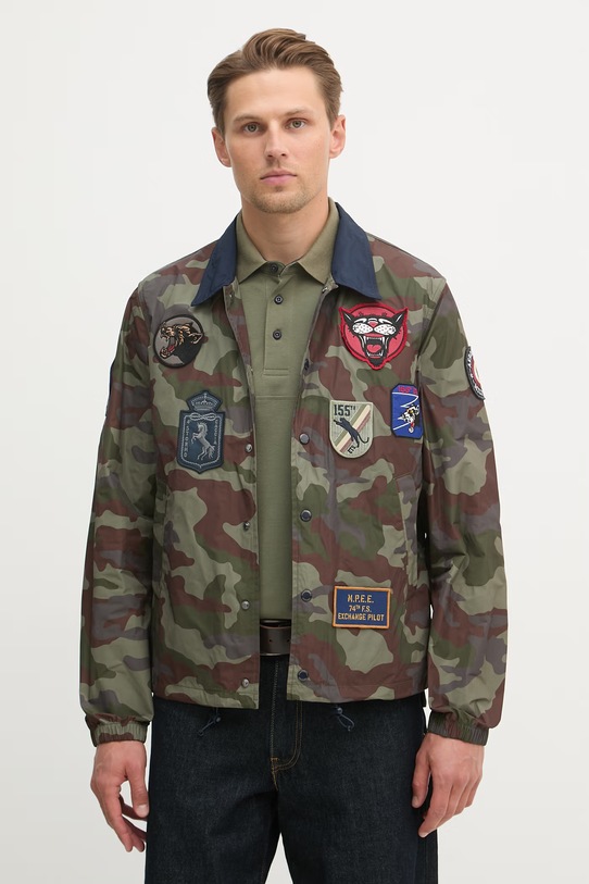 Aeronautica Militare kurtka nieocieplane zielony AB3048UCT04286