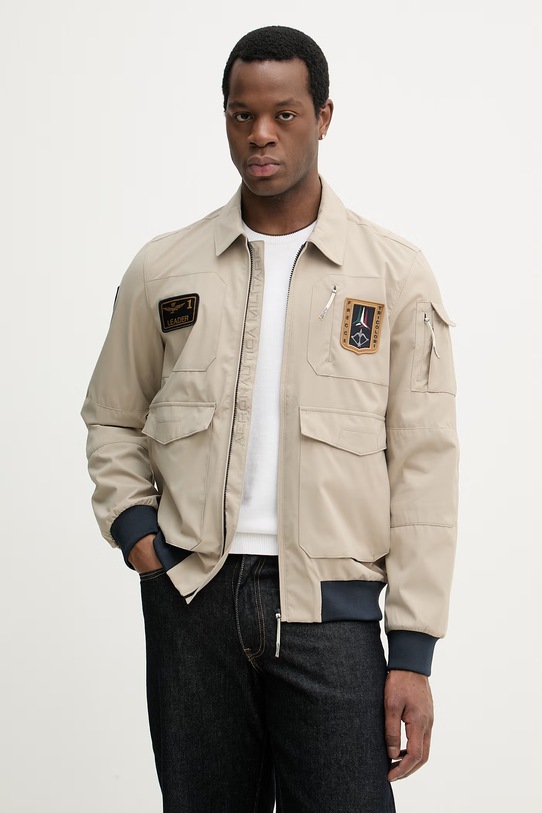 Aeronautica Militare kurtka nieocieplane beżowy AB3049UCT04290