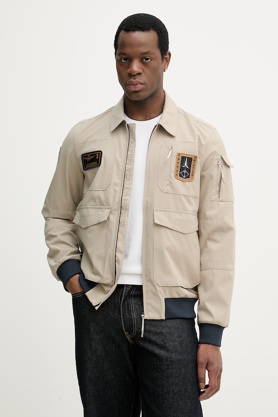 Aeronautica Militare kurtka nieocieplane beżowy AB3049UCT04290