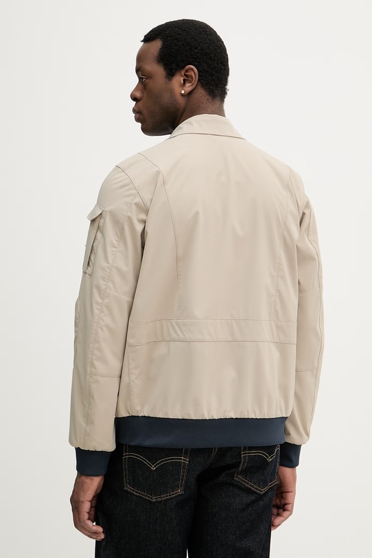 Odzież Aeronautica Militare kurtka AB3049UCT04290 beżowy