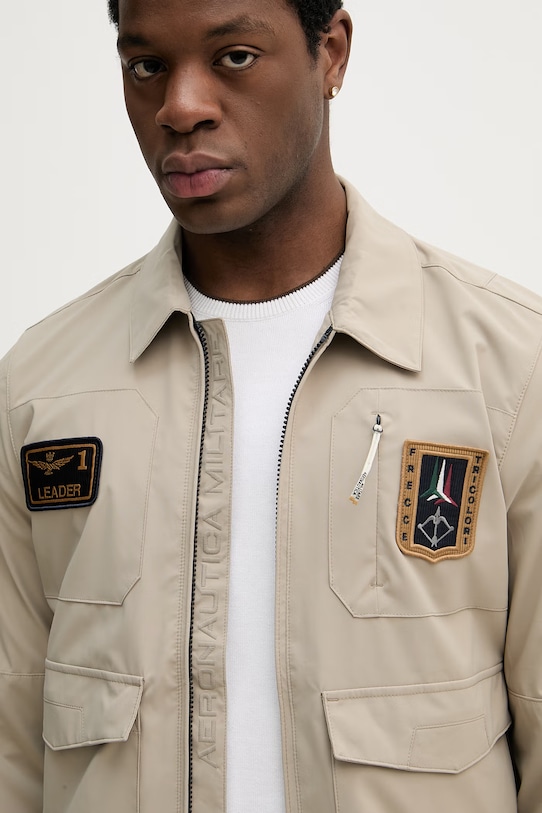 Aeronautica Militare kurtka beżowy AB3049UCT04290