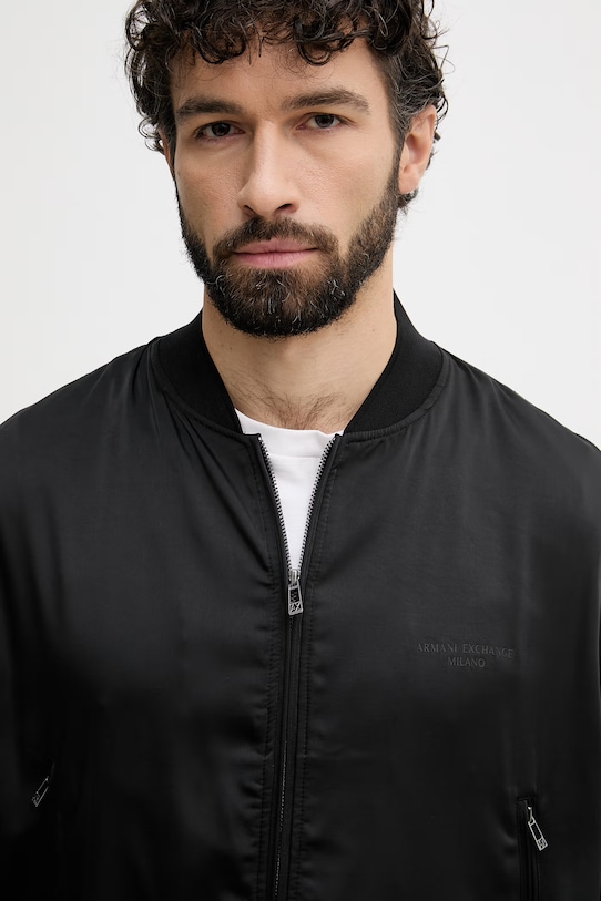 Armani Exchange bunda bomber pánska čierna XM002262.AF13186