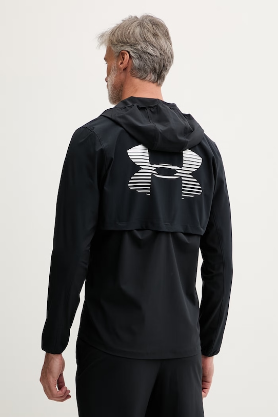 Odzież Under Armour kurtka sportowa męska Velociti 6005897 czarny