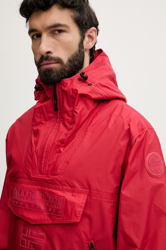 Napapijri άνορακ Ανδρικό RF NEXT WB κόκκινο NP0A4FI3RAQ1