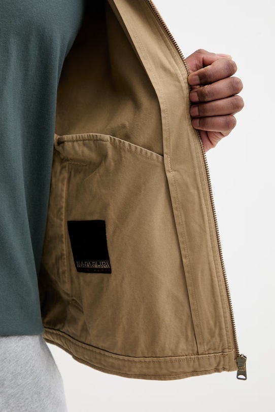 Napapijri kurtka jeansowa ARRAYANES NP0A4FI4N2D1