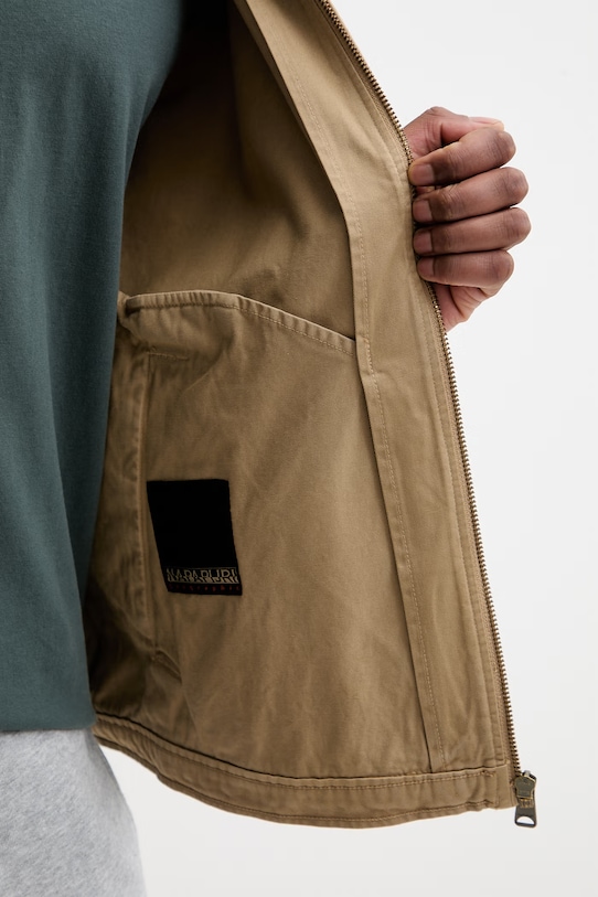 Napapijri kurtka jeansowa ARRAYANES NP0A4FI4N2D1