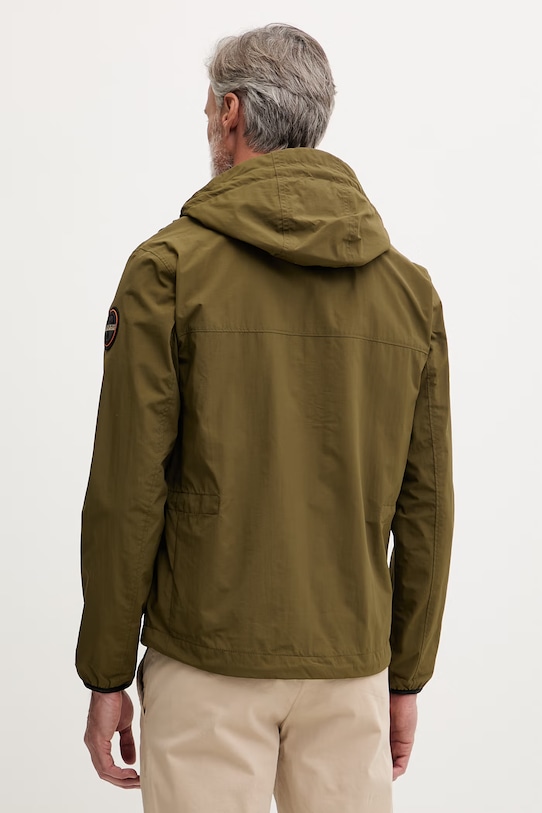 Odzież Napapijri kurtka przejściowa męska TUNDRA NP0A4HO7G3A1 zielony